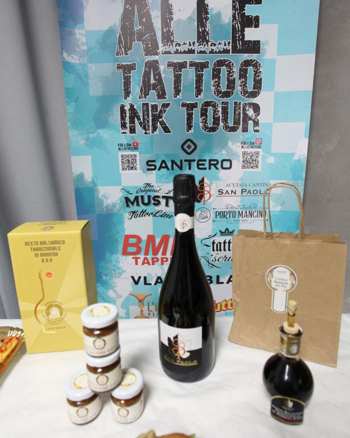 Alle Tattoo Ink Tour e l’Antica Mostarda dei Pio